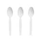 Perk™ Polystyrene Spoon, Heavy-Weight, White, 100/Pack (PK56405)