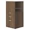 Union & Scale™ Workplace2.0™ 1 Shelf 49H Laminate Storage Tower, Pinnacle (UN57501)