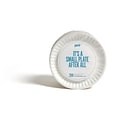 Perk™ Economy Paper Plates, 6, White, 1000/Carton (PK56517)