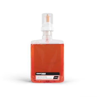 Coastwide Professionalâ?¢ J-Series Foam Hand Soap, Tropical, 1200 mL, 2/Carton (CWJSR-TRO)