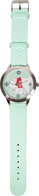 Holiday Polar Bear Watch - Teal