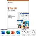 Microsoft Office 365 Personal 12-Month Subscription for PC/Mac, 1 User, Product Key Card (QQ2-00728)