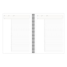 Cambridge Action Planner Professional Notebook, 7.25 x 9.5, Wide Ruled, 80 Sheets, Charcoal Gray (