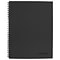 Cambridge Action Planner Professional Notebook, Wide Ruled, 80 Sheets, Charcoal Gray (06122)