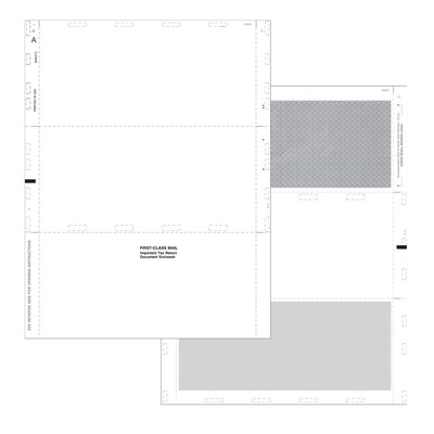 TOPS 2019 1099 Pressure Seal Forms, 500/Pack (MW373-S)