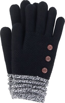 Britts Knits Hat & Glove Set (black)