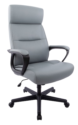 Quill Brand® Rutherford Luxura Manager Chair, Gray (58677)