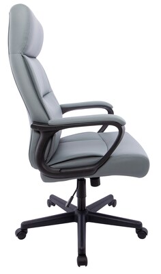 Quill Brand® Rutherford Luxura Manager Chair, Gray (58677)