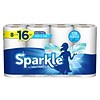 Sparkle Pick-a-Size Double Kitchen Rolls Paper Towels, 2-Ply, 126 Sheets/Roll, 8 Rolls/Pack (221045)