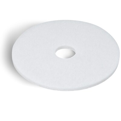 Coastwide Professional™ 17" Polishing Floor Pad, White, 5/Carton (CW22987)