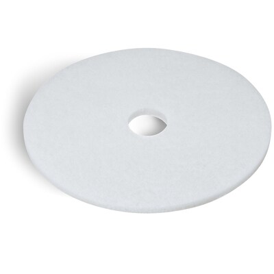 Coastwide Professional™ 20" Polishing Floor Pad, White, 5/Carton (CW22986)