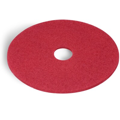 Coastwide Professional 20" Buffing Pad, Red, 5/Carton (CW22984)