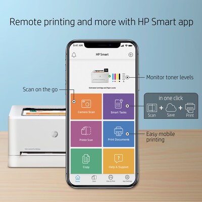 HP Color LaserJet Pro M255dw Wireless Laser Printer (7KW64A)
