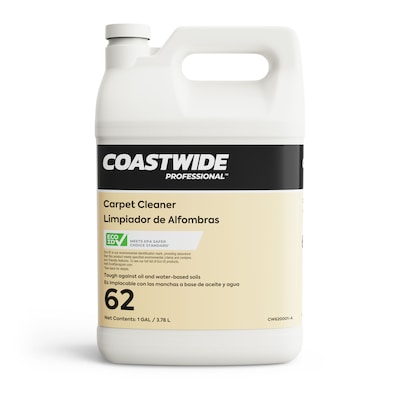 Coastwide Professional™ Carpet Cleaner 62, 3.78L/128 Oz., 4/Carton (CW620001-A)