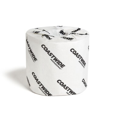Coastwide Professional™ Toilet Paper, 2-ply, White, 500 Sheets/Roll, 96 Rolls/Case (CW26212/BP26212)