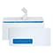 Quality Park Redi-Strip Security Tinted #10 Business Window Envelopes, 4 1/8 x 9 1/2, White Wove,