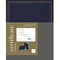 Southworth Certificate Holders, 8.5 x 11, Navy, 5/Pack (PF6)