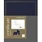 Southworth Certificate Holders, 8.5" x 11", Navy, 5/Pack (PF6)