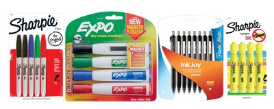 Sharpie® Permanent Marker, Dry Erase Marker, Ballpoint Pen and Highlighter Bundle