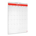 2020-2021 TRU RED™ Academic 22 x 15 Wall Calendar, Red/Black (TR54275-20)