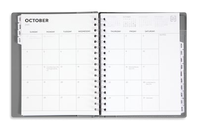 2020-2021 TRU RED™ Academic 7 x 9 Planner, Gray (TR25498-20)