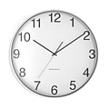 Union & Scale™ Essentials Wall Clock, Aluminum, 12 (UN57796)