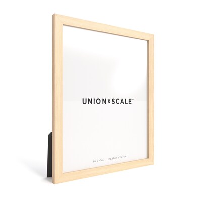 Union & Scale™ Essentials Wood Picture Frame, Natural (UN58038)