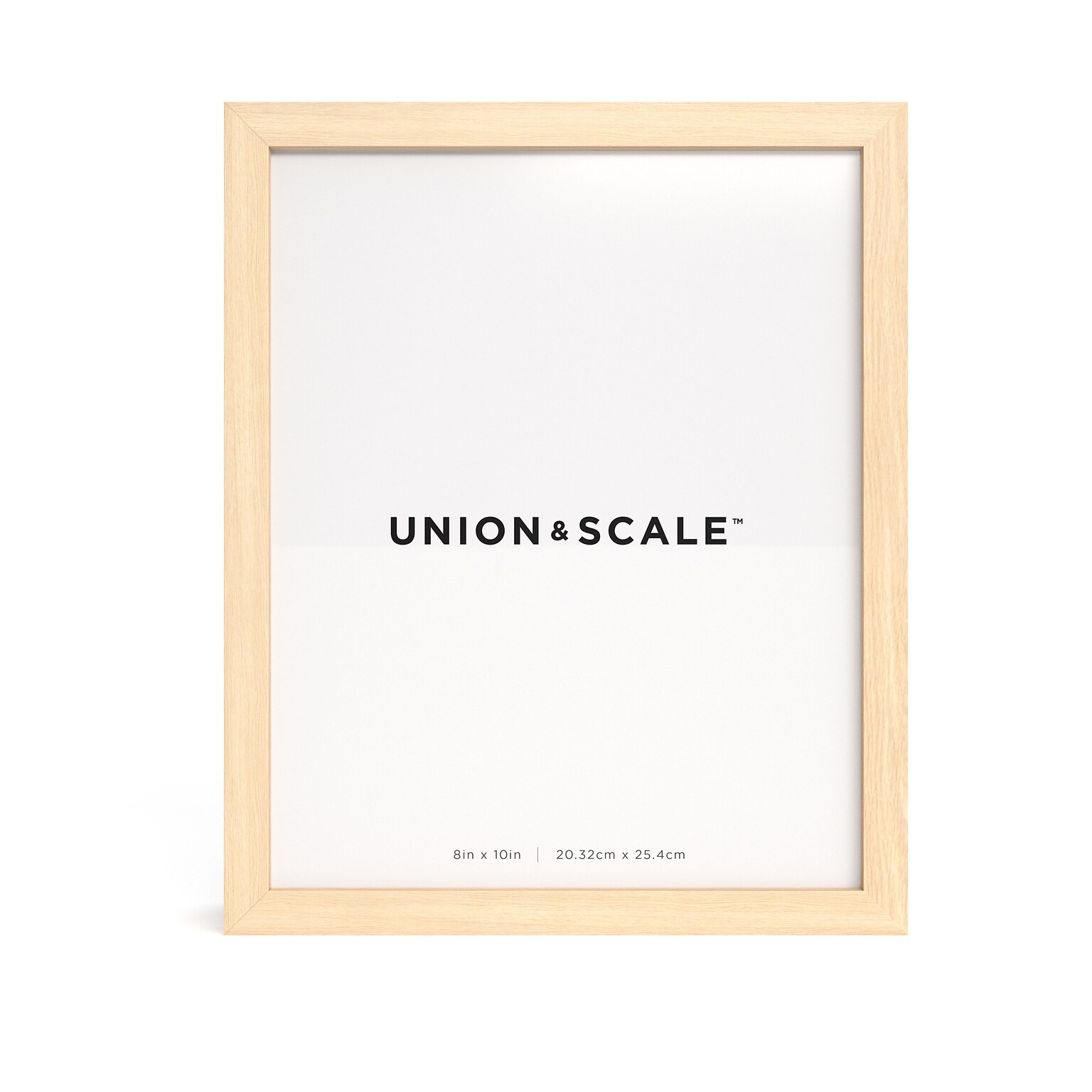 Union & Scale™ Essentials Wood Picture Frame, Natural (UN58038)
