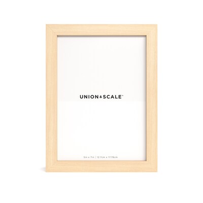 Union & Scale™ Essentials Wood Picture Frame, Natural (UN58032)