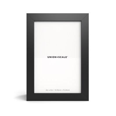 Union & Scale™ Essentials Wood Picture Frame, Black (UN58055)