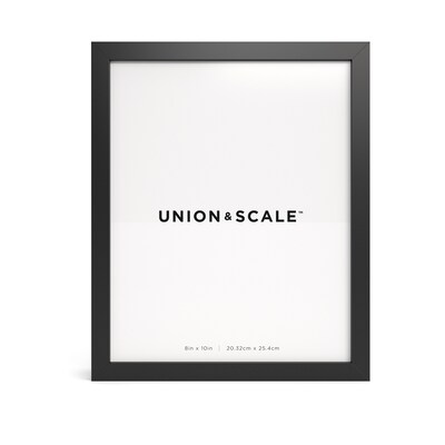 Union & Scale™ Essentials Wood Picture Frame, Black (UN58061)