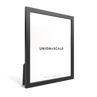 Union & Scale™ Essentials Wood Picture Frame, Black (UN58061)