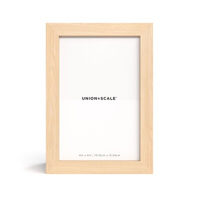 Union & Scale™ Essentials Wood Picture Frame, Natural (UN58031)