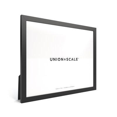 Union & Scale™ Essentials Wood Document Frame, Black (UN58039)