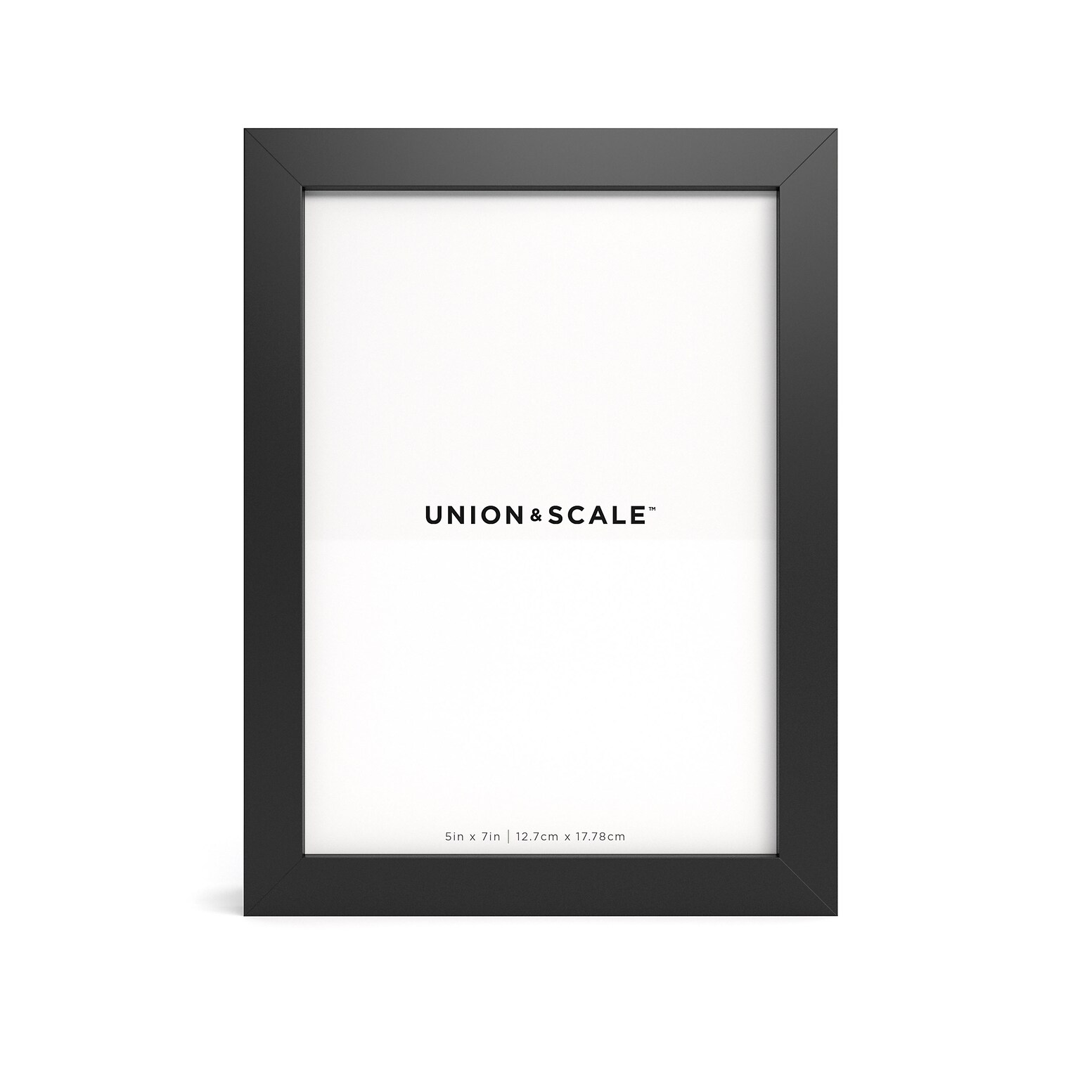 Union & Scale™ Essentials Wood Picture Frame, Black (UN58058)