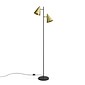 Union & Scale™ MidMod 60.6" Metal Floor Lamp with Cone Shades (UN58037)