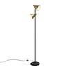 Union & Scale™ MidMod 60.6 Metal Floor Lamp with Cone Shades (UN58037)