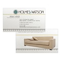 Custom Full Color Business Cards, 16 pt. Coated Stock with UV Coating on the Front, Flat Print, 2-Si