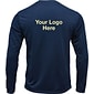 Custom Screen Printed Long Sleeve Performance T-Shirt