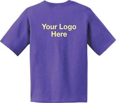 Custom Gildan® Youth Screen Printed Colored T-Shirt