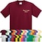 Custom Gildan® Youth Screen Printed Colored T-Shirt