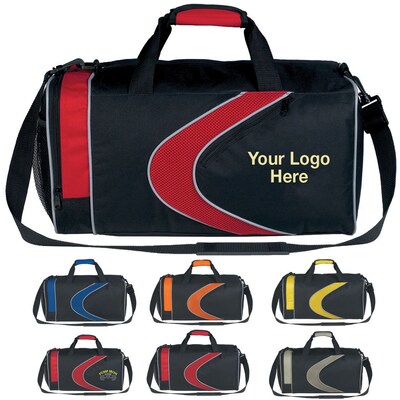 Custom Sports Duffel Bag; 10x19, (QL43120)