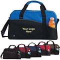 Custom Atchison® Center Court Duffel Bag; 10-1/2x18, (QL43281)