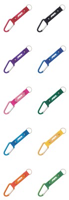 Custom Carabiner Strap Key Ring