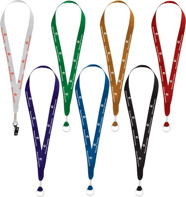 Custom Nylon Web Lanyards