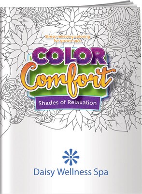 Custom Color Comfort  Adult Coloring Books