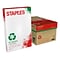 Staples 30% Recycled 11 x 17 Copy Paper, 20 lbs., 92 Brightness, 500 Sheets/Ream, 5 Reams/Carton (