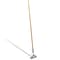 Coastwide Professional™60 Side Gate Wood Wet Mop Handle, Galvanized Metal Head (CW58007)