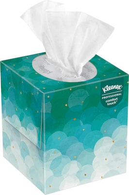 Kleenex® Upright Facial Tissues  2-Ply  95 Tissue Box  6 Boxes (KCC21271)