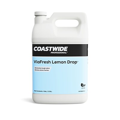 Coastwide Professional™ Air Freshener ViaFresh Lemon Drop Concentrate, 3.78L, 4/Carton (CW738001-A)